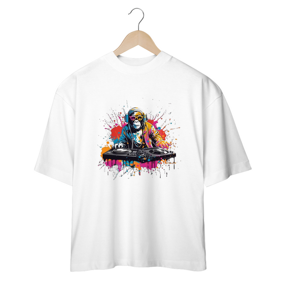 CAMISETA OVERSIZED, DJ MONKEY