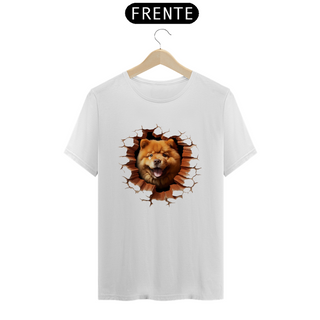 Nome do produtoCAMISETA T-SHIRT PRIME, ESTILO 3D DOG CHOW CHOW  