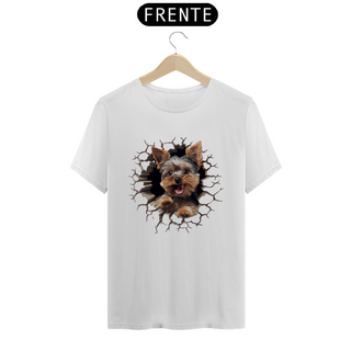 Nome do produtoCAMISETA T-SHIRT PRIME, ESTILO 3D DOG YORKSHIRE TERRIER