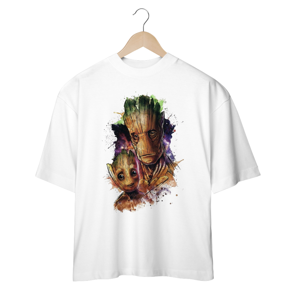 Nome do produto: CAMISETA OVERSIZED, I AM GROOT