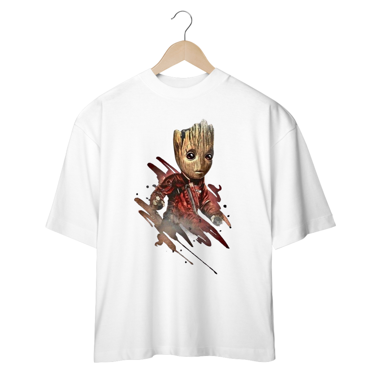 Nome do produto: CAMISETA OVERSIZED, I AM GROOT