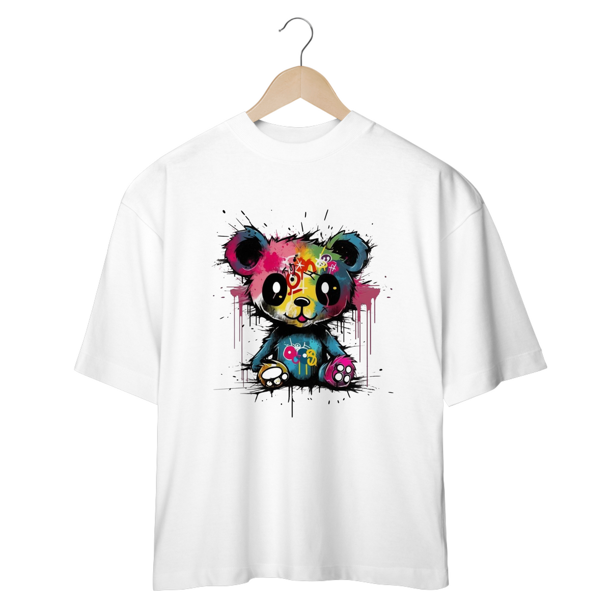 Nome do produto: CAMISETA OVERSIZED, EMO BEAR