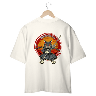 Nome do produtoCAMISETA OVERSIZED COSTAS, SAMURAI CAT