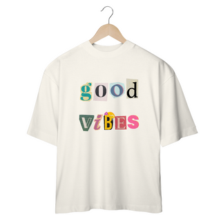 Nome do produtoCAMISETA OVERSIZED, CAMALEAO GOOD VIBES