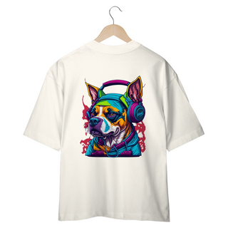 Nome do produtoCAMISETA OVERSIZED COSTAS, DOG MUSIC