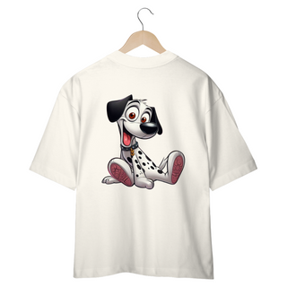 Nome do produtoCAMISETA OVERSIZED COSTAS, DOG DÁLMATA