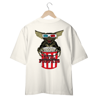 Nome do produtoCAMISETA OVERSIZED COSTAS, FILME GREMLINS EVIL PUPPETS