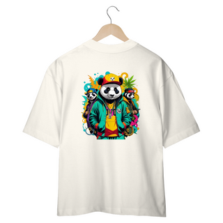 Nome do produtoCAMISETA OVERSIZED, PANDA