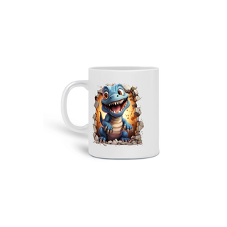 Nome do produto CANECA PERSONALIZADA CRIATIVA EM CERÂMICA, 325ML C/02LADOS, BABY DRAGON