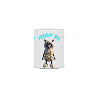 Nome do produtoCANECA PERSONALIZADA CRIATIVA EM CERÂMICA, 325ML C/03 LADOS TRUST ME 