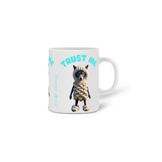 Nome do produtoCANECA PERSONALIZADA CRIATIVA EM CERÂMICA, 325ML C/03 LADOS TRUST ME 