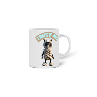 Nome do produtoCANECA PERSONALIZADA CRIATIVA EM CERÂMICA, 325ML C/02 LADOS TRUST ME