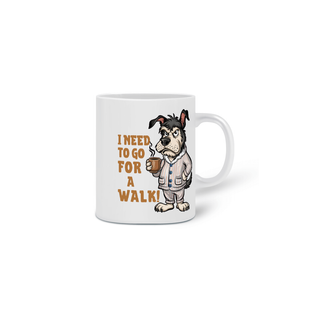 Nome do produtoCANECA PERSONALIZADA CRIATIVA EM CERÂMICA, 325ML C/02 LADOS, DOG COFFEE