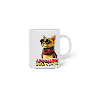 Nome do produto CANECA PERSONALIZADA CRIATIVA EM CERÂMICA, 325ML C/02 LADOS, APOCALYPSE