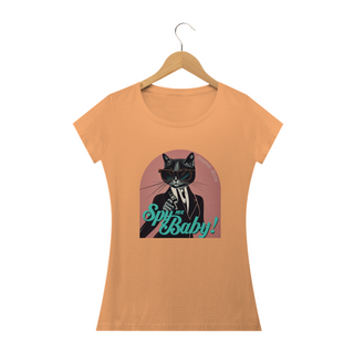 Nome do produtoCAMISETA, BABY LONG ESTONANDA CAT, SPY ME BABY