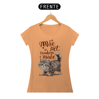 Nome do produtoCAMISETA BABY LONG ESTONADA CAT, MÃE DE PET TAMBÉM E MÃE