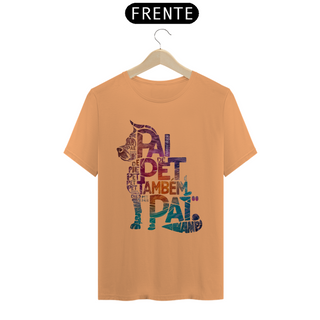 Nome do produtoCAMISETA T-SHIRT ESTONADA DOG, PAI DE PET TAMBÉM E PAI