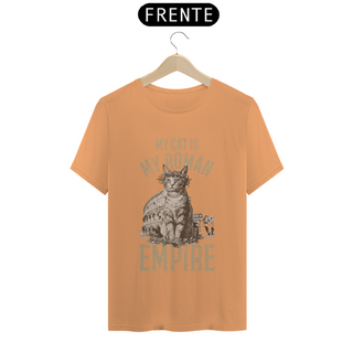 Nome do produtoCAMISETA T-SHIRT ESTONADA, MY CAT IS MY ROMAN