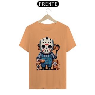 Nome do produtoCAMISETA T-SHIRT ESTONADA PETS, LINHA FILME VERSÃO FOFINHA JASON 