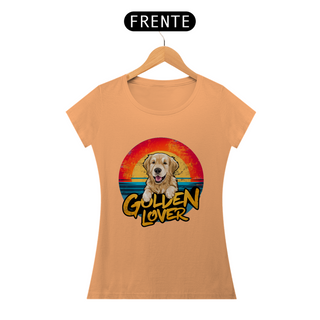 Nome do produtoCAMISETA BABY LONG ESTONADA, DOG GOLDEN LOVER