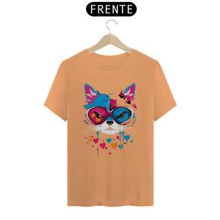 Nome do produtoCAMISETA T-SHIRT ESTONADA, CAT LOVER