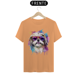 Nome do produtoCAMISETA T-SHIRT ESTONADA, DOG SHIH-TZU FASHION