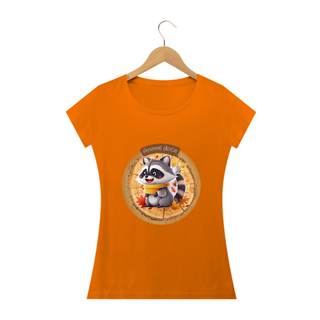 Nome do produtoCAMISETA BABY LONG QUALITY, RACOON