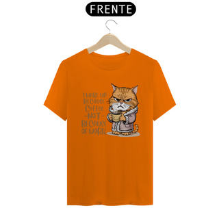 Nome do produtoCAMISETA T-SHIRT QUALITY, CAT COFFEE