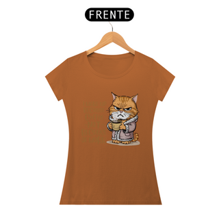 Nome do produtoCAMISETA BABY LONG PIMA, CAT COFFEE