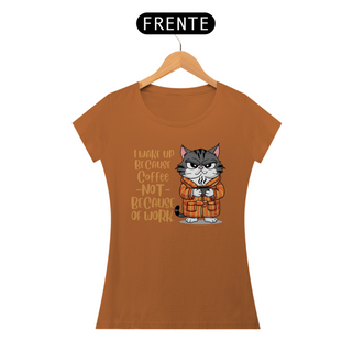 Nome do produtoCAMISETA BABY LONG PIMA, CAT COFFEE