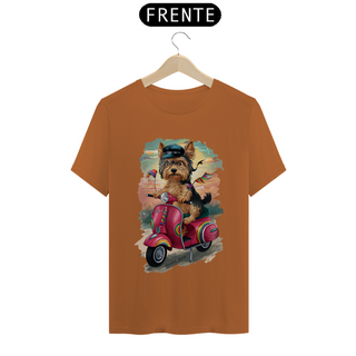 Nome do produtoCAMISETA T-SHIRT PIMA, DOG VESPA YORKSHIRE TERRIER