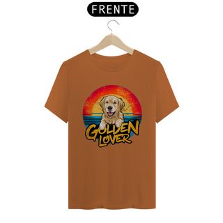 Nome do produtoCAMISETA T-SHIRT PIMA, DOG GOLDEN LOVER