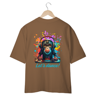 Nome do produtoCAMISETA OVERSIZED COSTAS, MONKEY LET´S DANCE