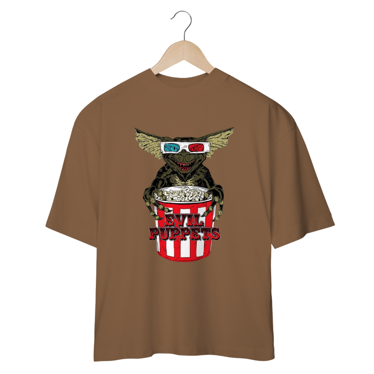 Nome do produto: CAMISETA OVERSIZED, FILME GREMLINS EVIL PUPPETS