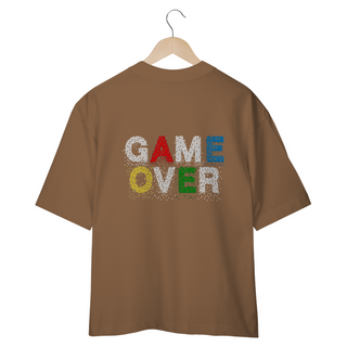 Nome do produtoCAMISETA OVERSIZED COSTAS, GAME OVER