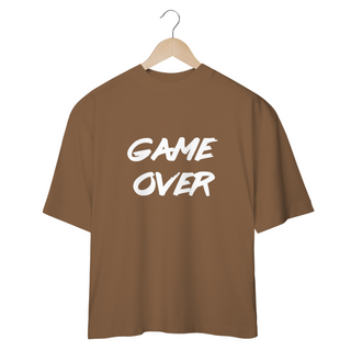 Nome do produtoCAMISETA OVERSIZED, GAME OVER