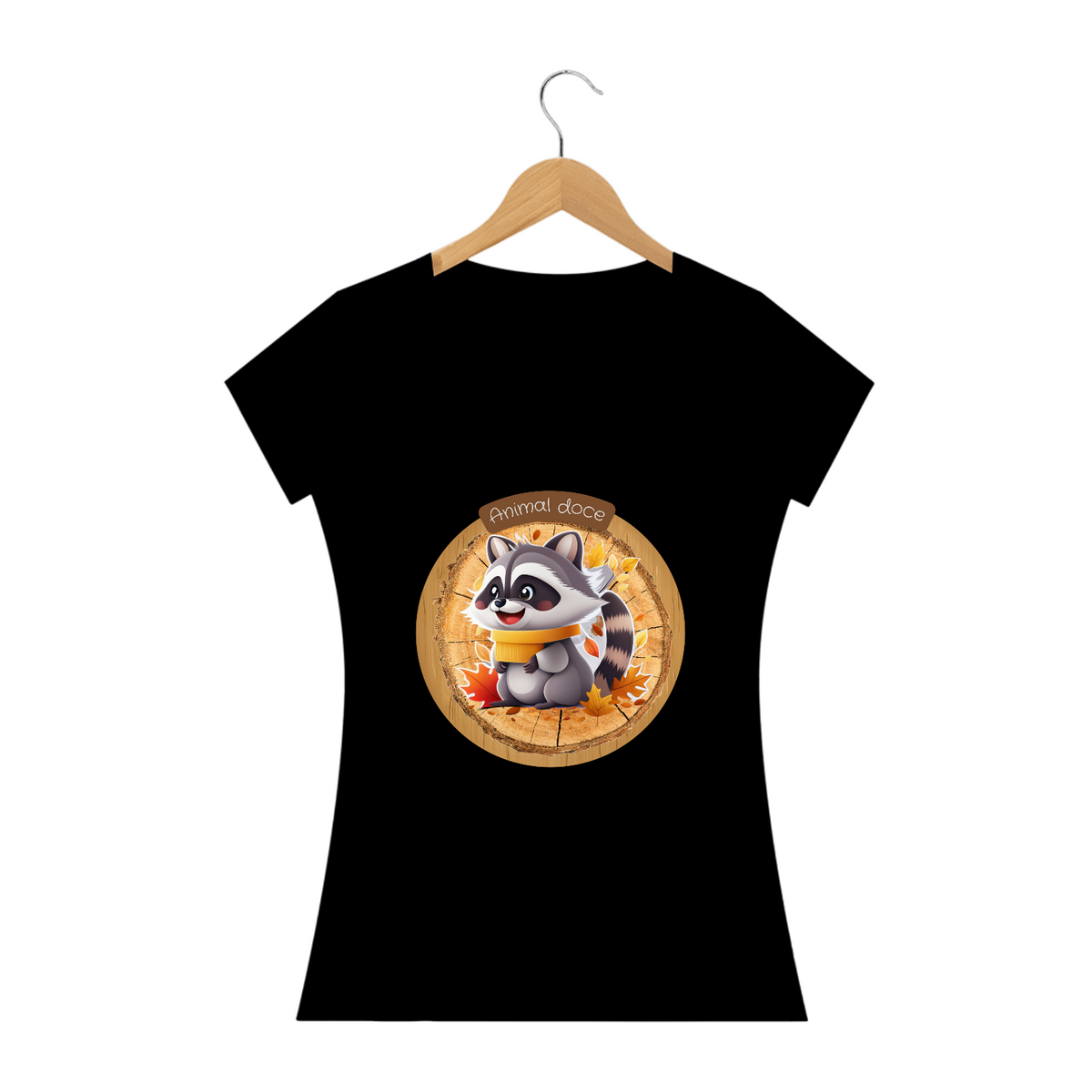 Nome do produto: CAMISETA BABY LONG QUALITY, RACOON