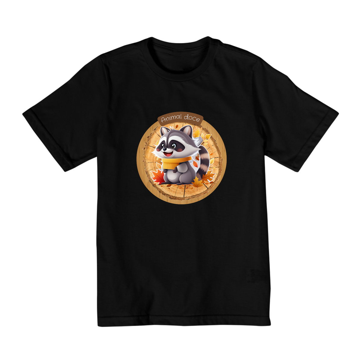 Nome do produto: CAMISETA QUALITY INFANTIL, RACOON-2 A 8 ANOS