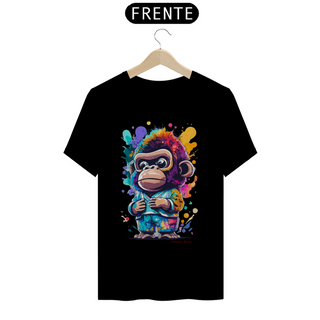 Nome do produtoCAMISETA T-SHIRT ALGODÃO PIMA, KING MONKEY