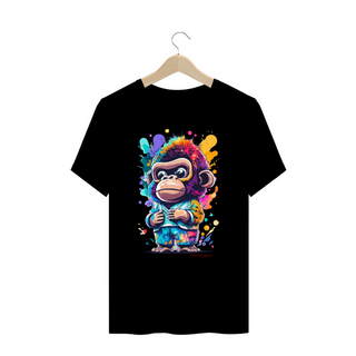 Nome do produtoCAMISETA T-SHIRT PLUS SIZE, KING MONKEY