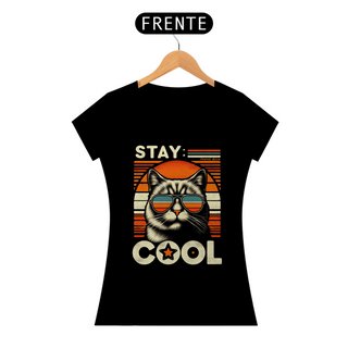 Nome do produtoCAMISETA BABY LONG PRIME CAT, STAY COOL