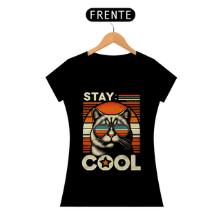 Nome do produtoCAMISETA BABY LONG QUALITY CAT, STAY COOL