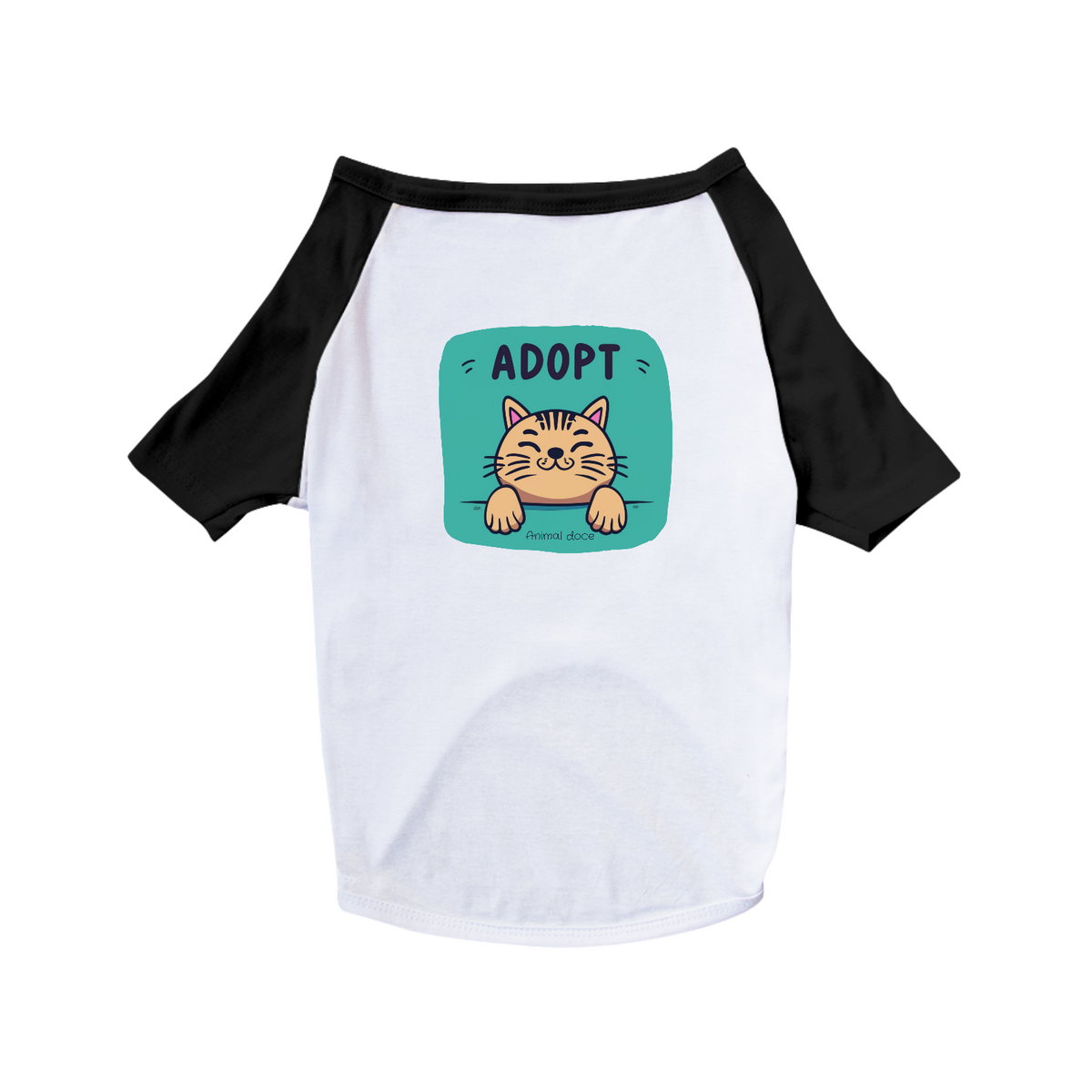 Nome do produto: CAMISA PET DOG, ADOPT CAT