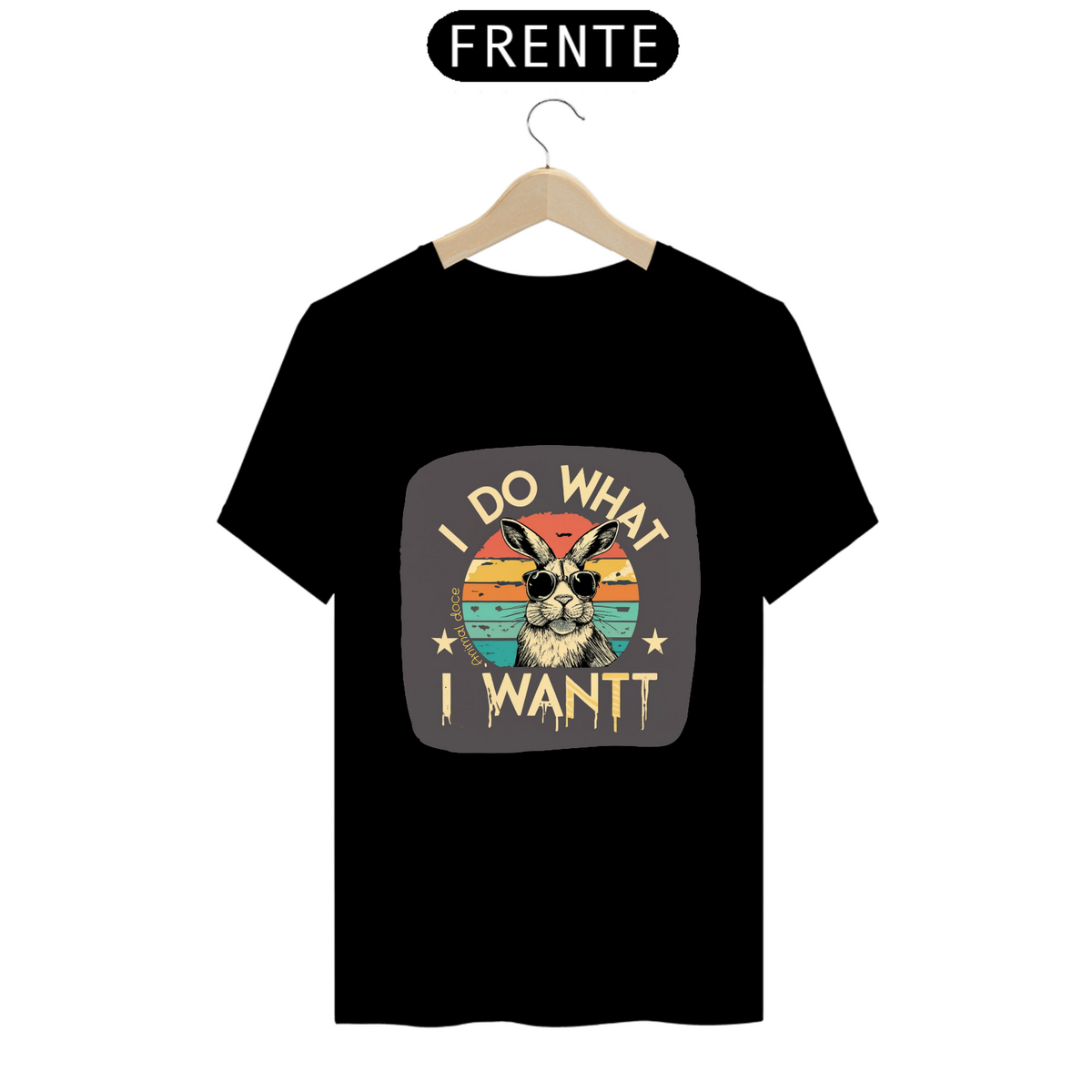 Nome do produto: CAMISETA T-SHIRT PRIME HABBIT, I DO WHAT I WANTT