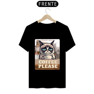 Nome do produtoCAMISETA T-SHIRT PRIME CAT, COFFEE PLEASE