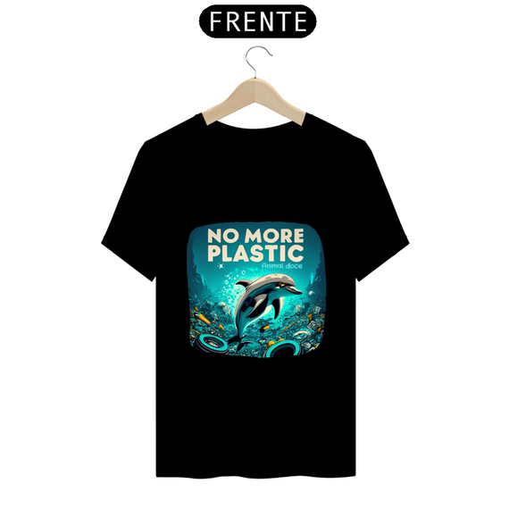 CAMISETA T-SHIRT PRIME, DOLPHIN NO MORE PLASTIC