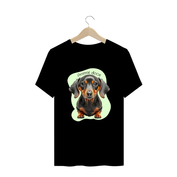 CAMISETA T-SHIRT PLUS SIZE, MINIATURE DACHSHUND