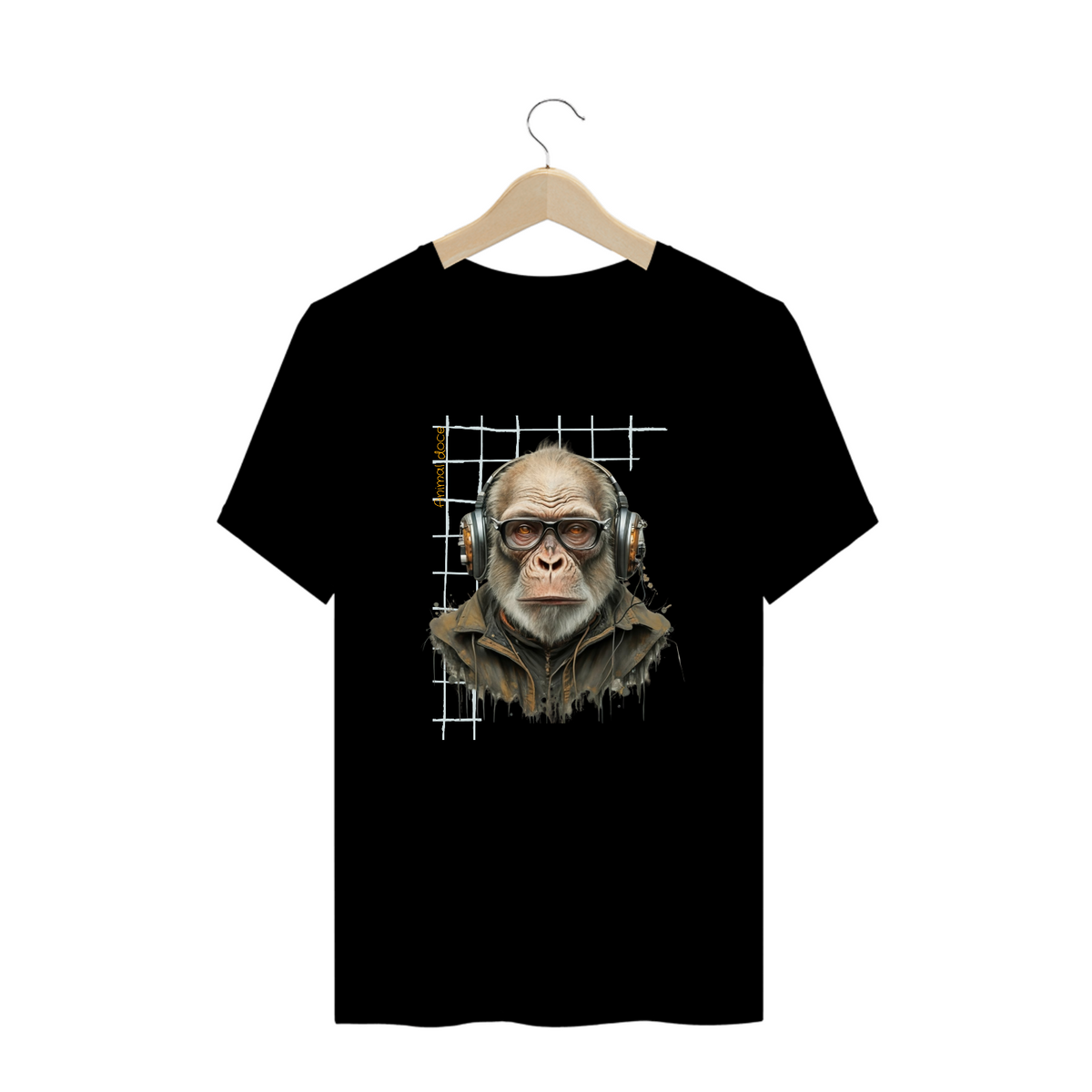 Nome do produto: CAMISETA T-SHIRT PLUS SIZE, KING MONKEY