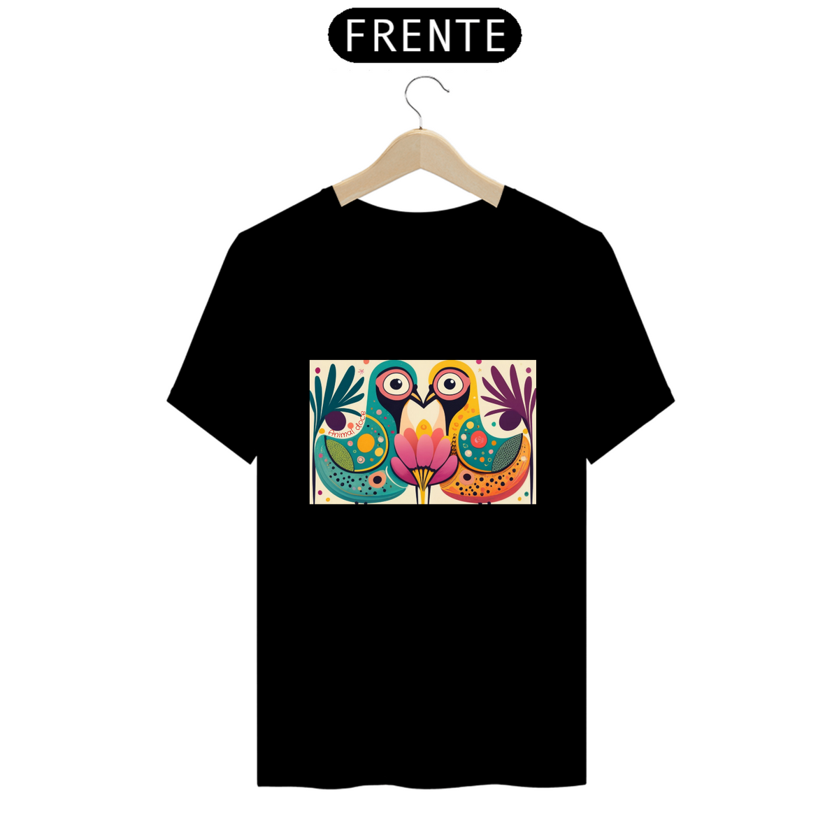 Nome do produto: CAMISETA T-SHIRT PRIME, COLORFUL BIRDS