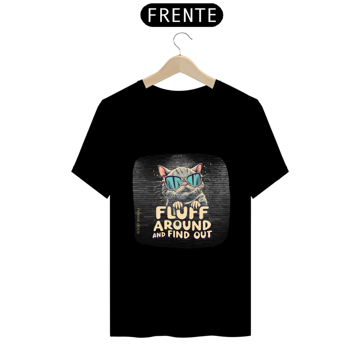 Nome do produto: CAMISETA T-SHIRT PRIME, CAT FLUFF